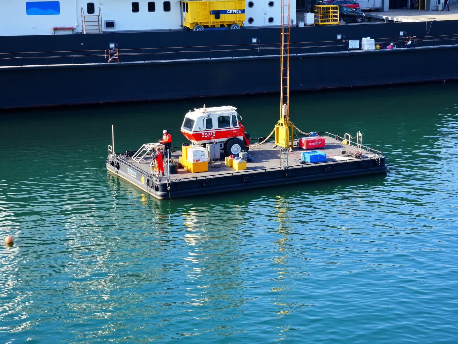 Utility Barge — Alien Algae Removal