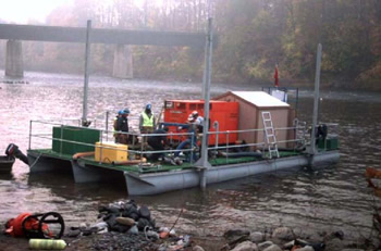 Diver Support Platform